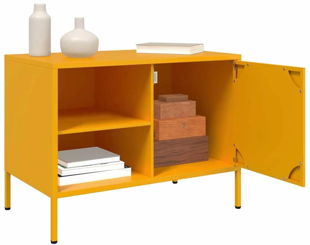 TV staliukas Televizoriaus spintelė, garstyčių, 68x39x50,5cm, plienas