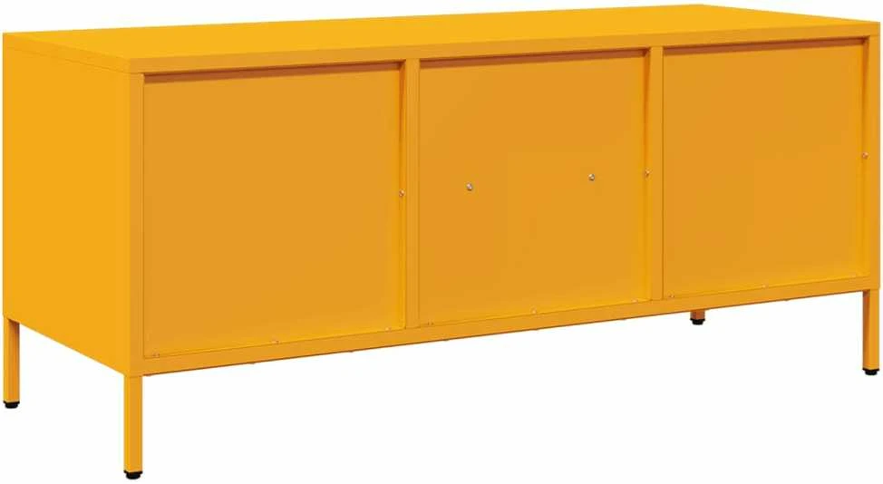 TV staliukas Televizoriaus spintelė, garstyčių, 101,5x39x43,5cm, plienas