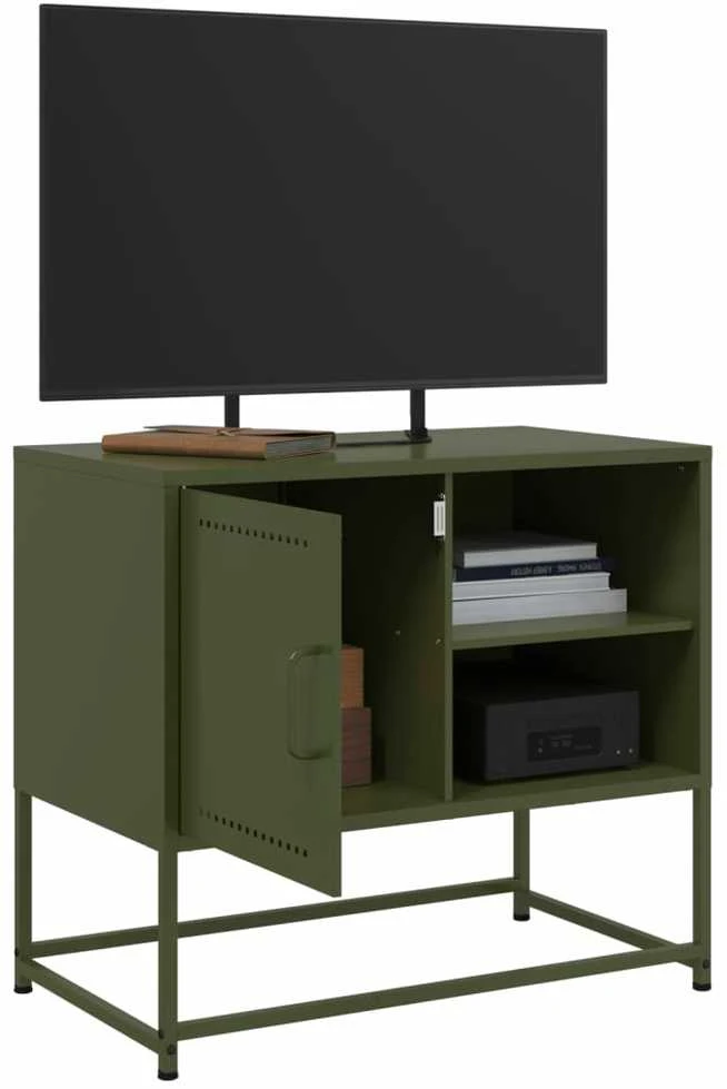 TV staliukas Televizoriaus spintelė, garstyčių, 100,5x39x60,5cm, plienas