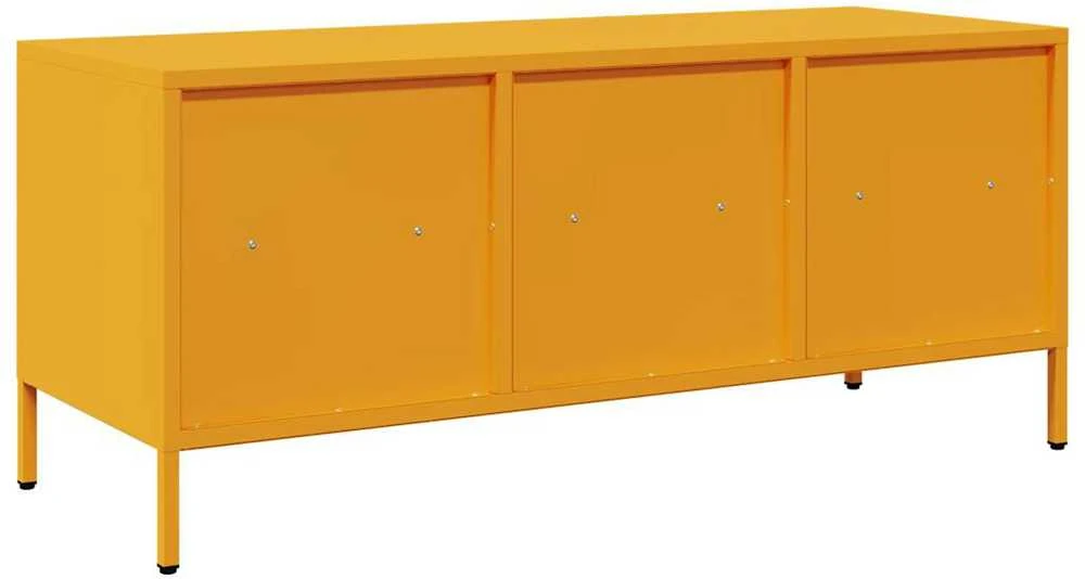 TV staliukas Televizoriaus spintelė, garstyčių, 101,5x39x43,5cm, plienas
