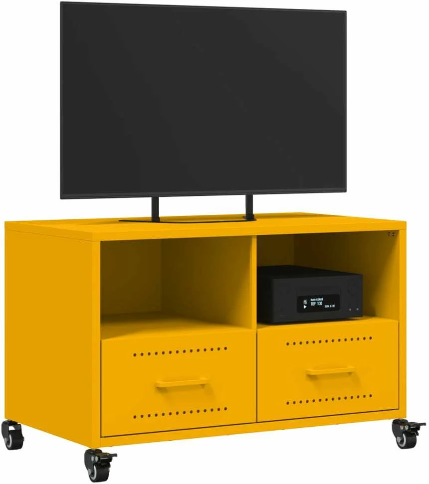 TV staliukas Televizoriaus spintelė, garstyčių, 68x39x43,5cm, plienas