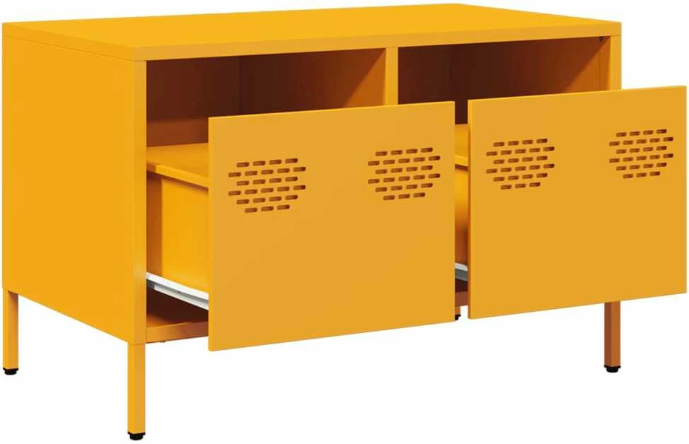TV staliukas Televizoriaus spintelė, garstyčių, 68x39x43,5cm, plienas