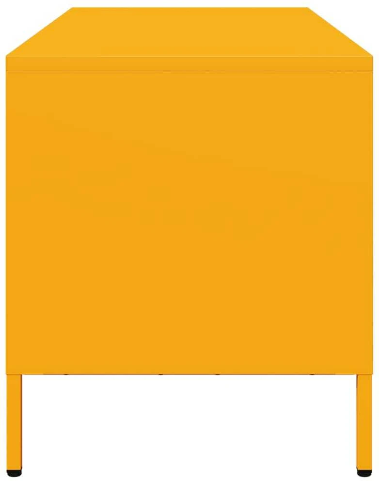 TV staliukas Televizoriaus spintelė, garstyčių, 101,5x39x43,5cm, plienas
