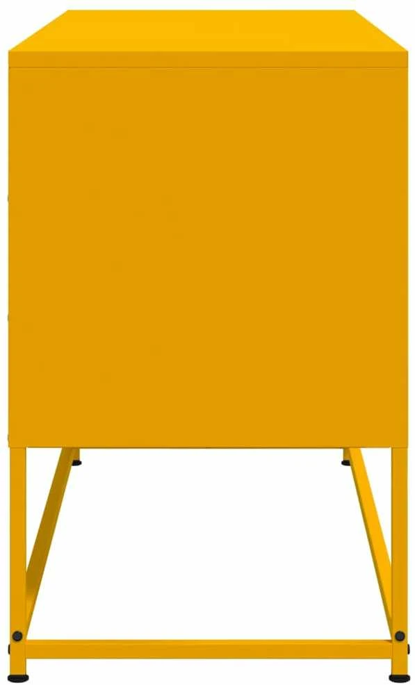 TV staliukas Televizoriaus spintelė, garstyčių, 100,5x39x60,5cm, plienas