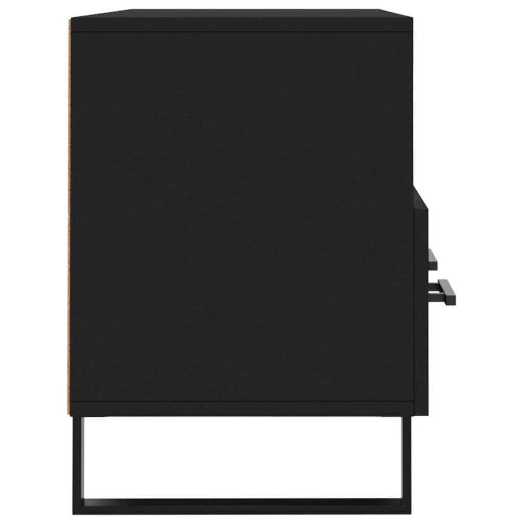 TV staliukas Televizoriaus spintelė, juoda, 102x36x50cm, apdirbta mediena