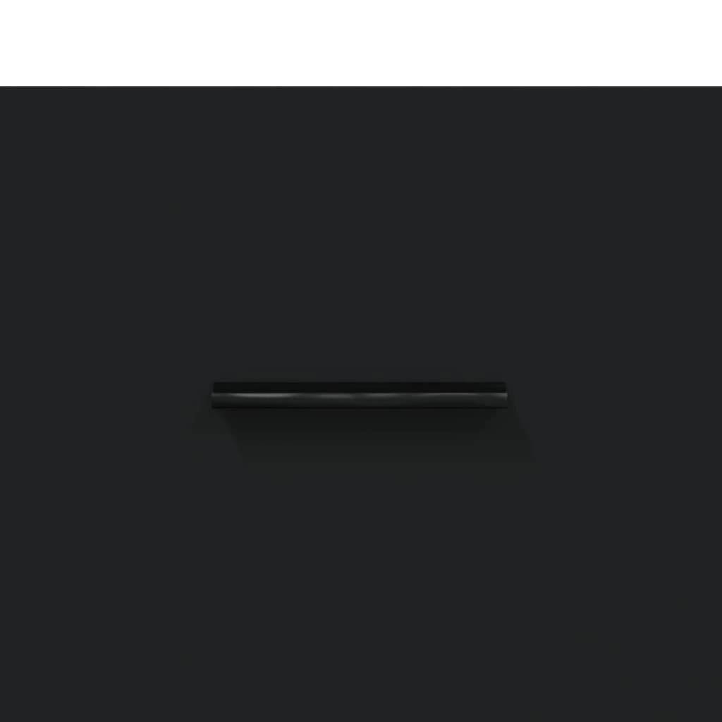 TV staliukas Televizoriaus spintelė, juoda, 102x36x50cm, apdirbta mediena