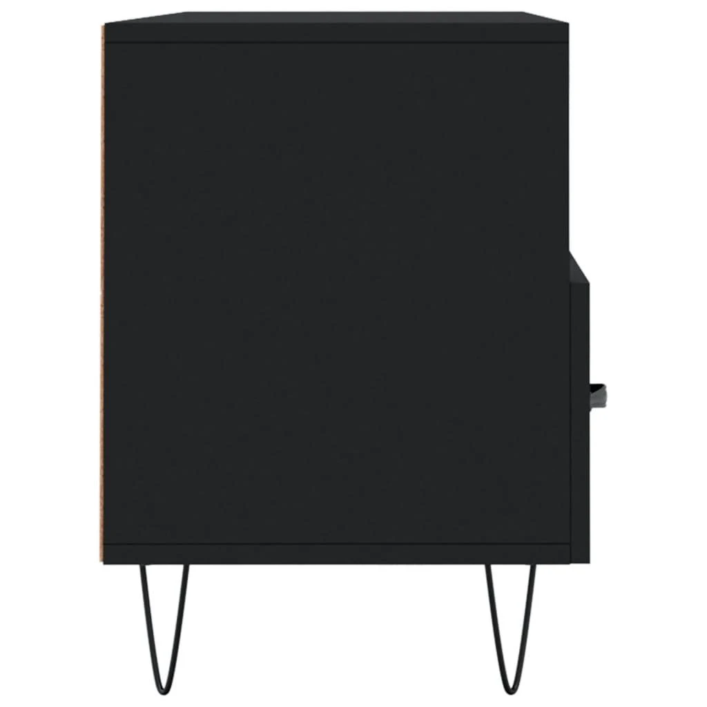 TV staliukas Televizoriaus spintelė, juoda, 102x36x50cm, apdirbta mediena