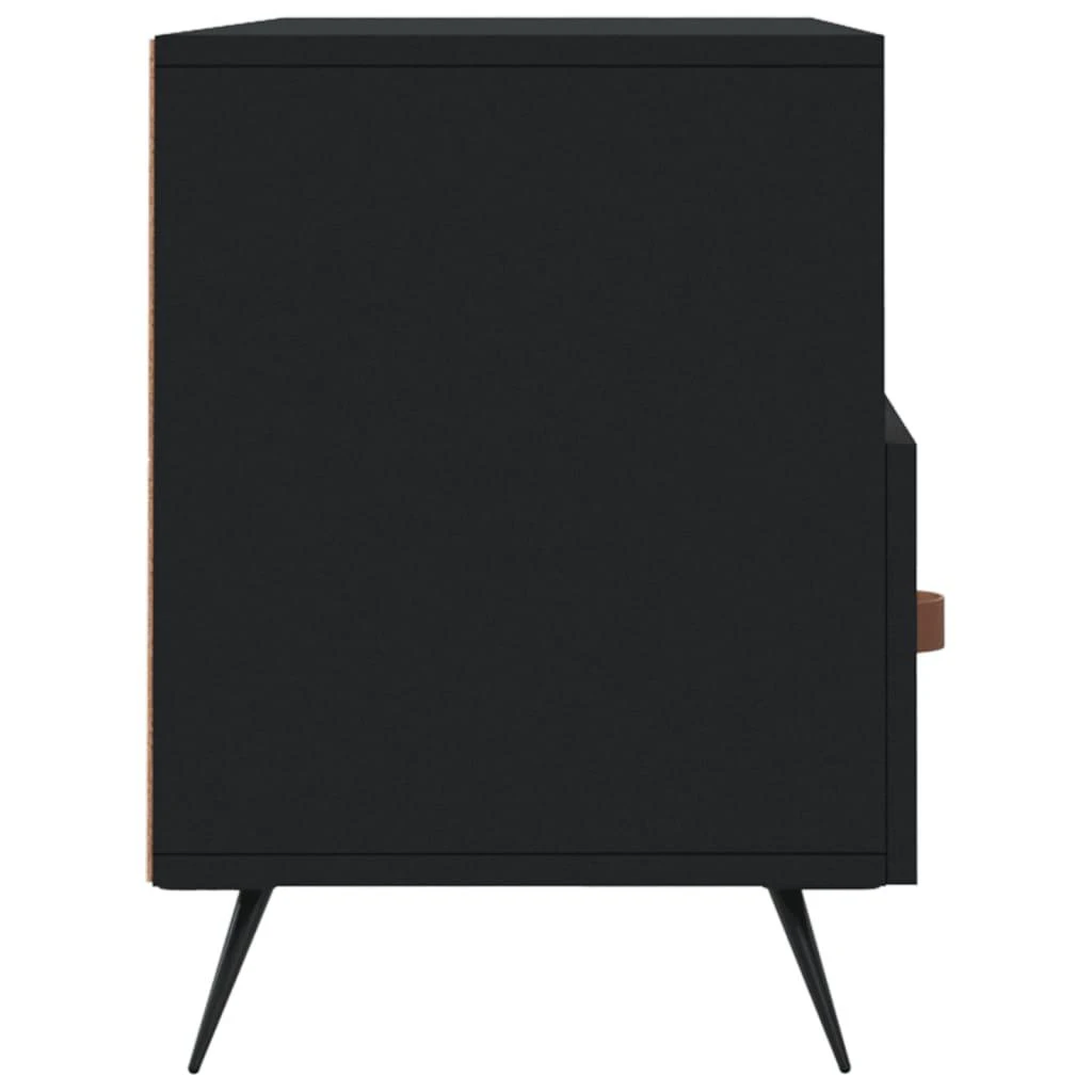 TV staliukas Televizoriaus spintelė, juoda, 102x36x50cm, apdirbta mediena