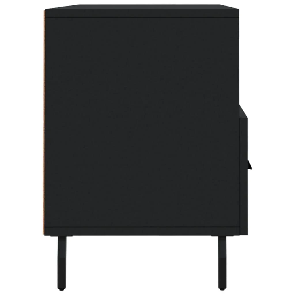 TV staliukas Televizoriaus spintelė, juoda, 102x36x50cm, apdirbta mediena