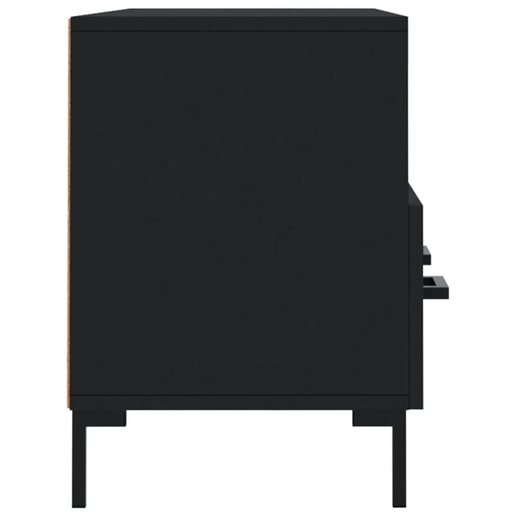TV staliukas Televizoriaus spintelė, juoda, 102x36x50cm, apdirbta mediena