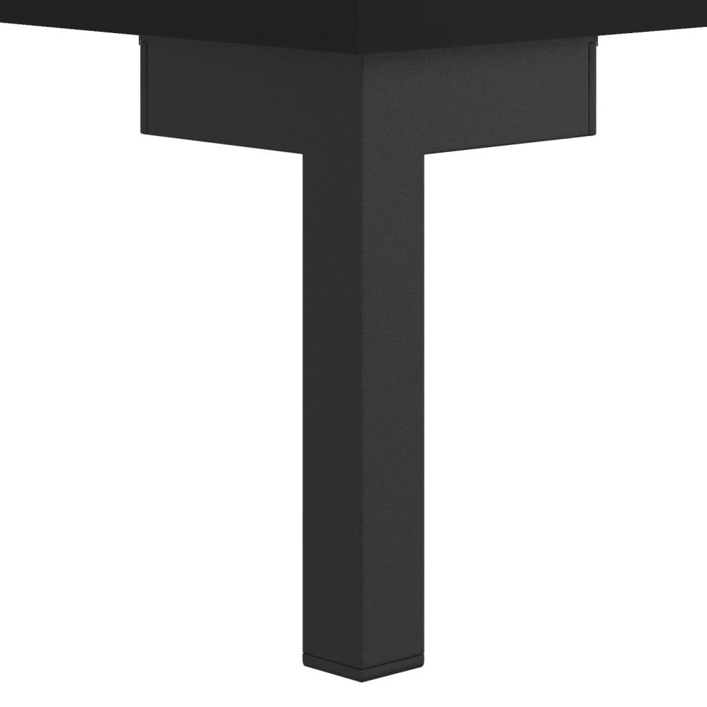 TV staliukas Televizoriaus spintelė, juodos spalvos, 80x36x50cm, mediena