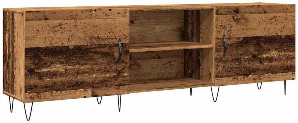 TV staliukas Televizoriaus spintelė, medienos, 150x30x50cm, apdirbta mediena