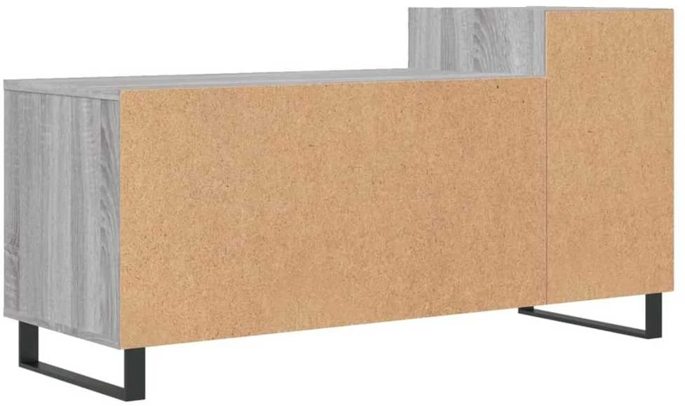 TV staliukas Televizoriaus spintelė, pilka ąžuolo, 100x35x55cm, mediena