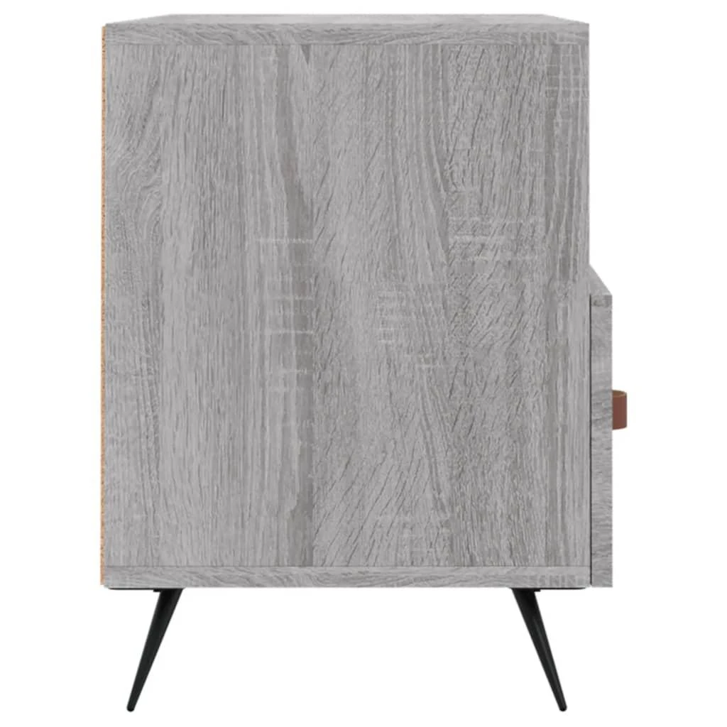 TV staliukas Televizoriaus spintelė, pilka ąžuolo, 80x36x50cm, mediena
