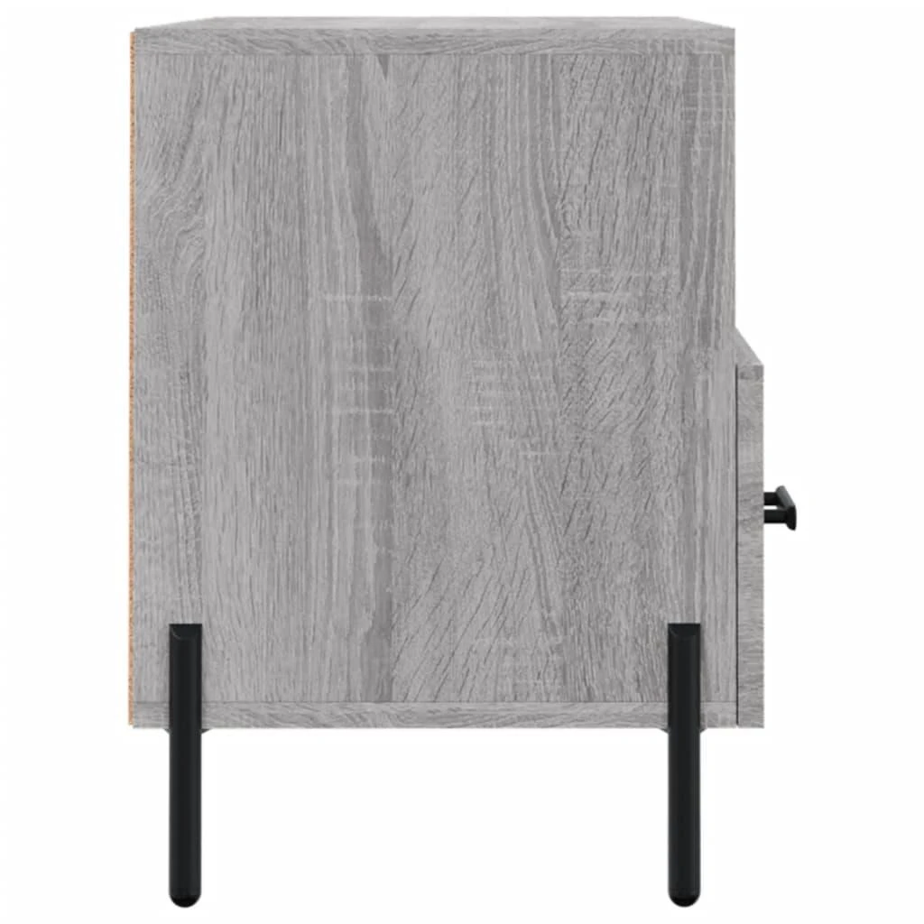 TV staliukas Televizoriaus spintelė, pilka ąžuolo, 80x36x50cm, mediena