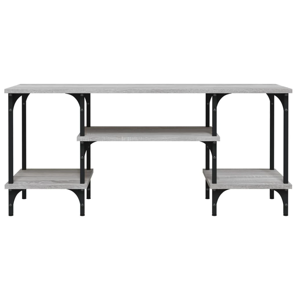 TV staliukas Televizoriaus spintelė, pilka ąžuolo, 102x35x45,5cm, mediena