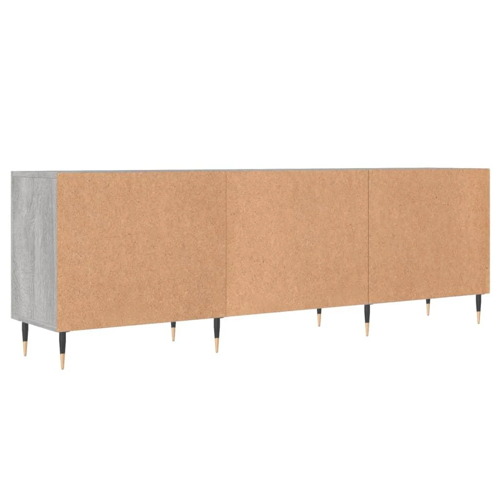 TV staliukas Televizoriaus spintelė, pilka ąžuolo, 150x30x50cm, mediena