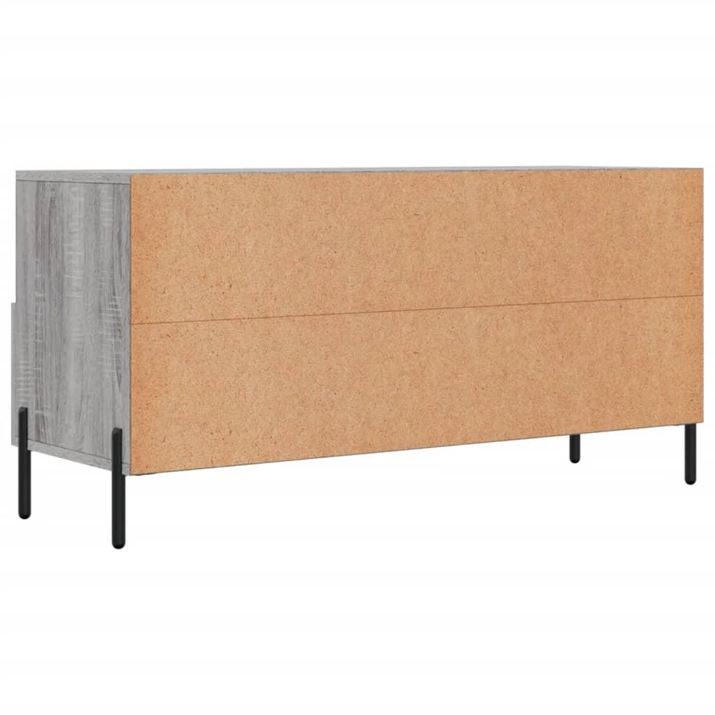 TV staliukas Televizoriaus spintelė, pilka ąžuolo, 102x36x50cm, mediena