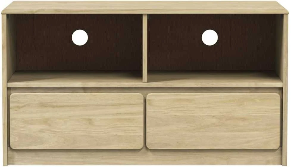 TV staliukas Televizoriaus spintelė SAUDA, ąžuolo, 99x43x55cm, pušis