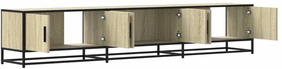 TV staliukas Televizoriaus spintelė, sonoma ąžuolo, 210x35x41cm, mediena