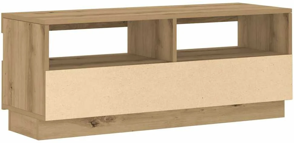 TV staliukas Televizoriaus spintelė su LED, artisano, 100x35x40cm, mediena