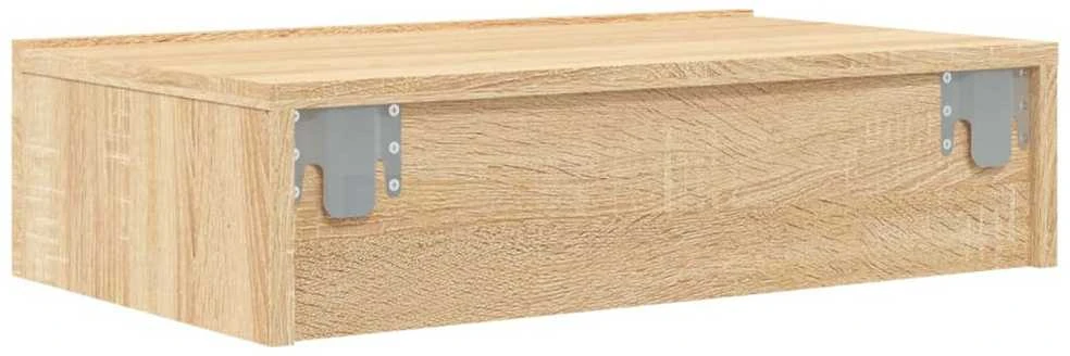 TV staliukas Televizoriaus spintelė su LED lemputėmis, ąžuolo, 60x35x15,5cm