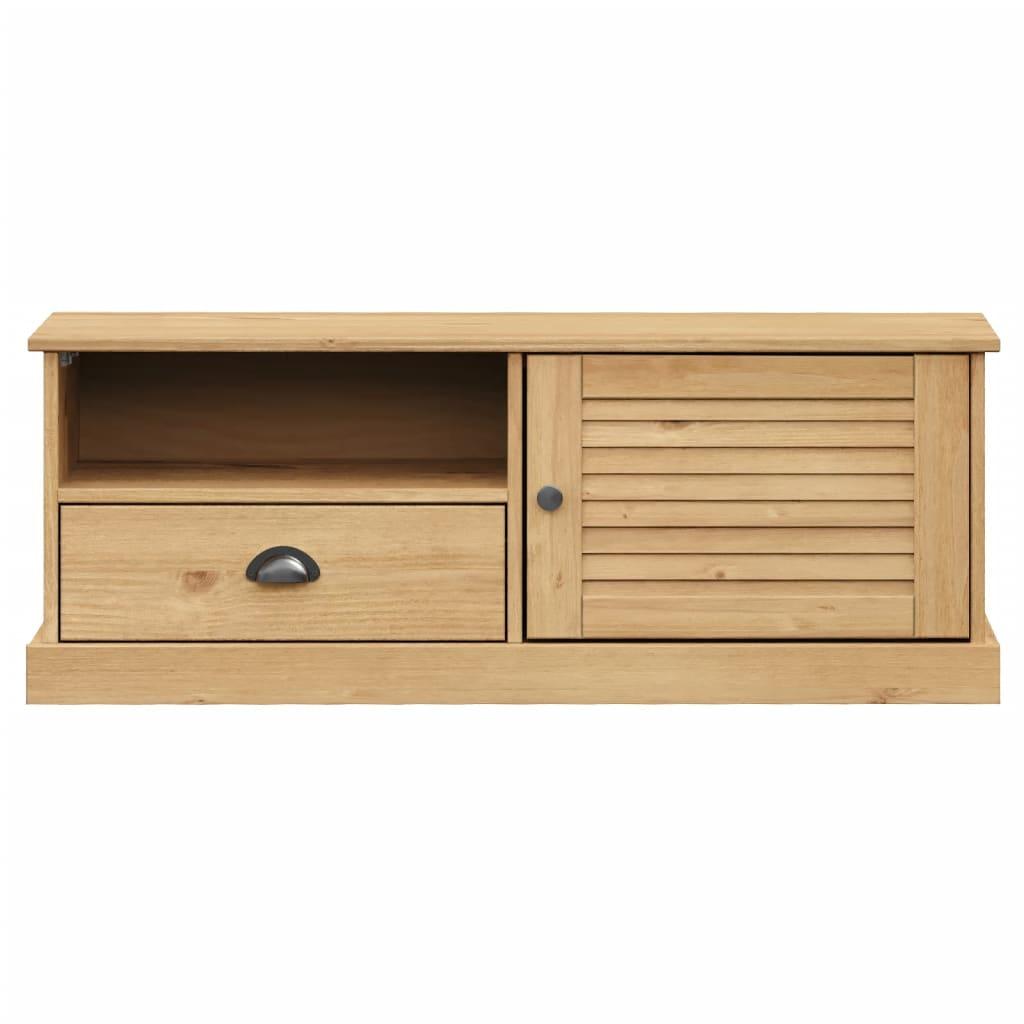 TV staliukas Televizoriaus spintelė VIGO, 106x40x40cm, pušies masyvas