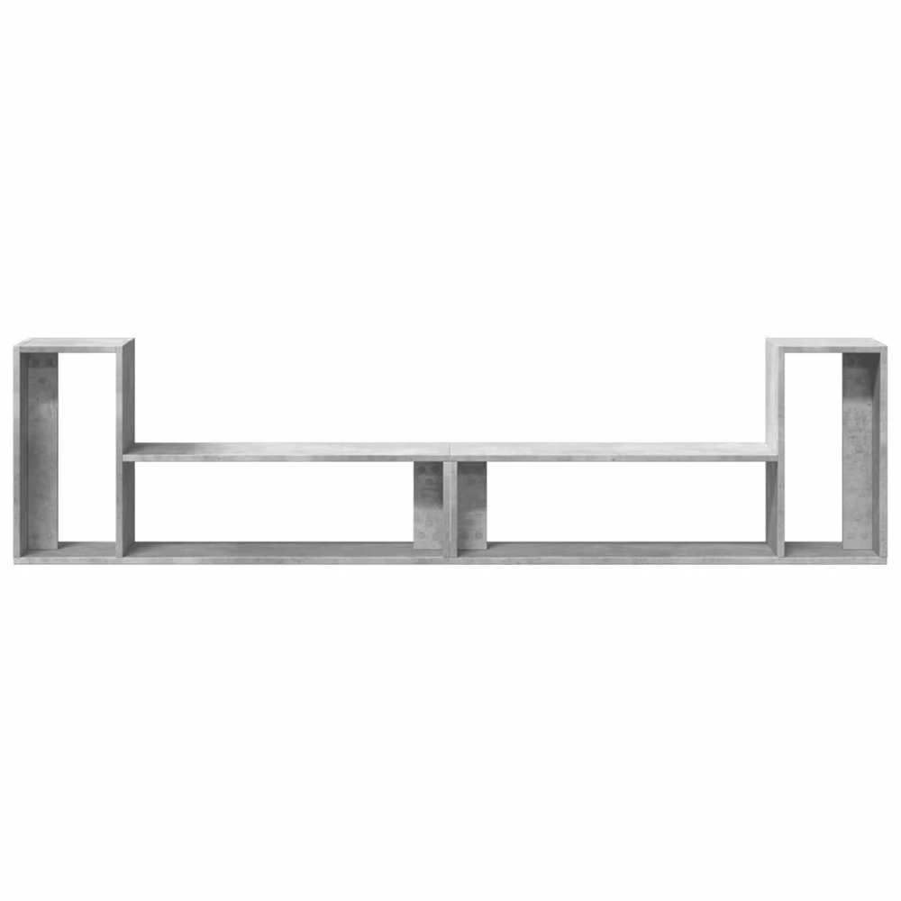 TV staliukas Televizoriaus spintelės, 2vnt., betono pilkos, 100x30x50cm, MDP