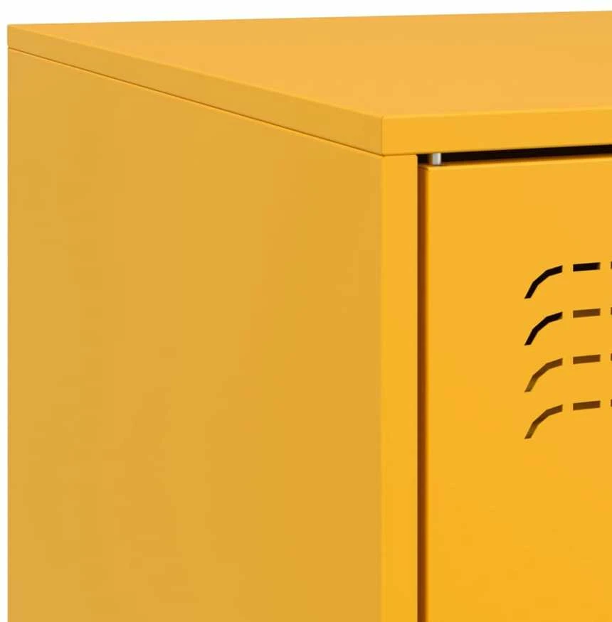 TV staliukas Televizoriaus spintelės, 2vnt., garstyčių, 67x39x44cm, plienas