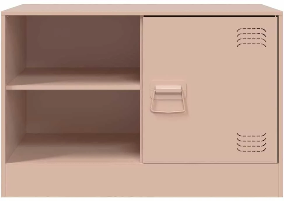TV staliukas Televizoriaus spintelės, 2vnt., rožinės, 67x39x44cm, plienas