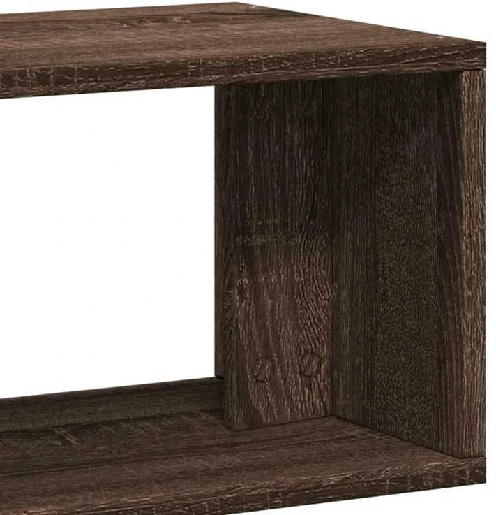 TV staliukas Televizoriaus spintelės, 2vnt., rudos ąžuolo, 75x30x50cm, MDP