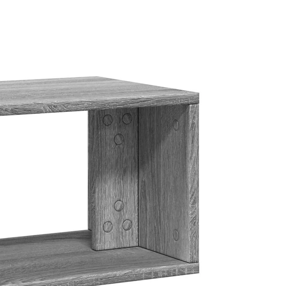 TV staliukas Televizoriaus spintelės, 2vnt., pilkos ąžuolo, 100x30x50cm, MDP