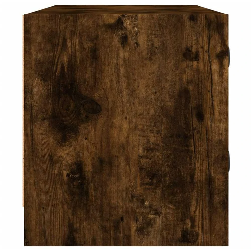 TV staliukas TV spintelė su stiklinėmis durelėmis, dūminė, 102x37x42cm
