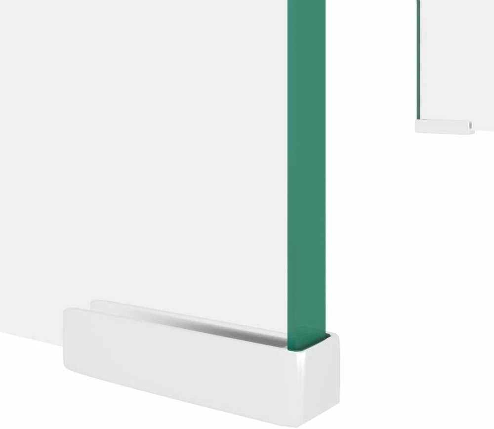 TV staliukas TV stovas/monitoriaus pakyla, skaidrus stiklas, 60x25x11 cm