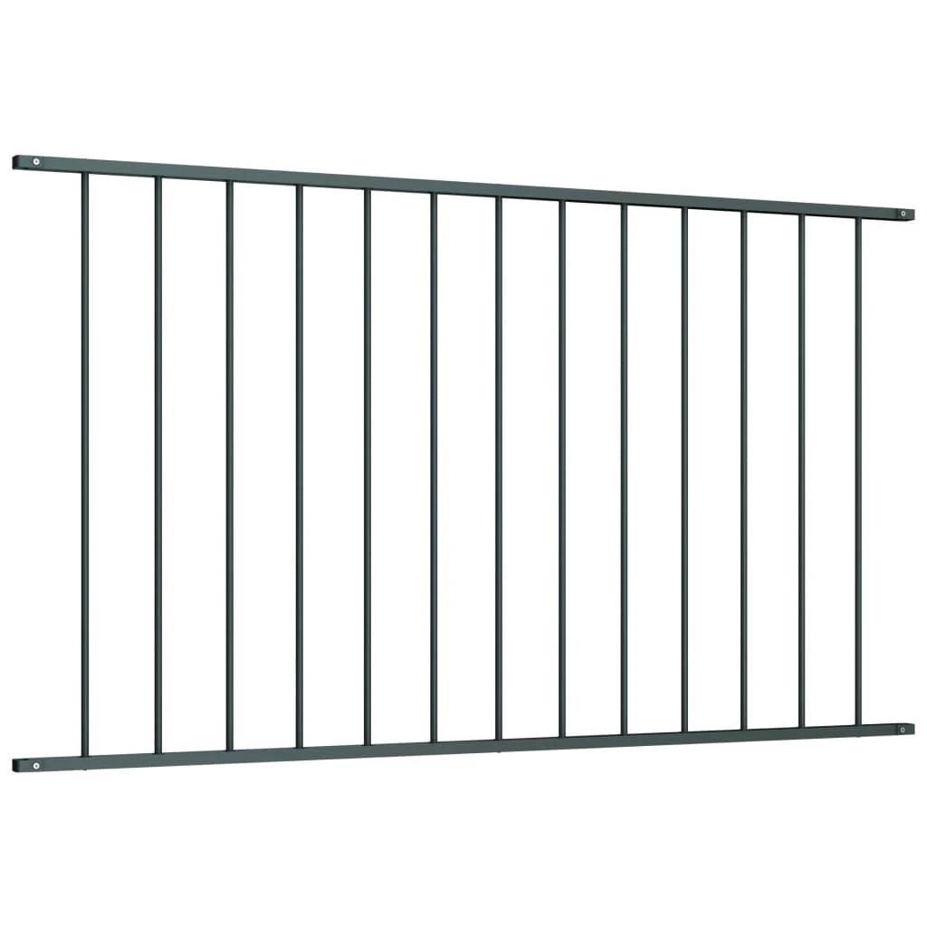 Tvoros plokštė, antracito spalvos, 1,7x1,25m, plienas