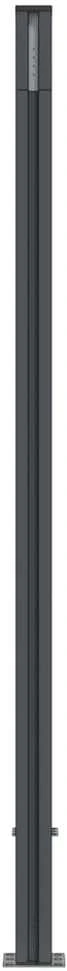 Tvoros segmentas, pilkos spalvos, 1391x186cm, WPC