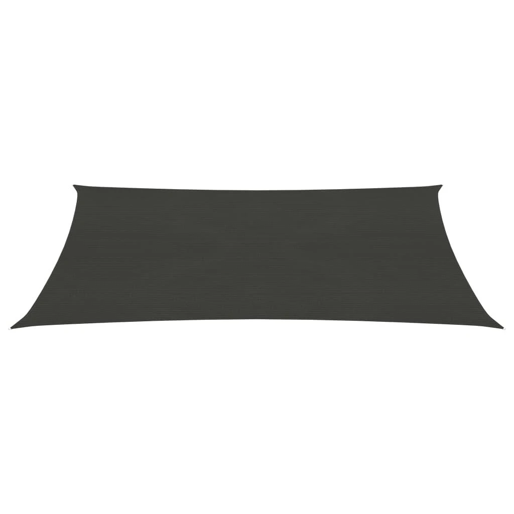 Uždanga nuo saulės, antracito spalvos, 2,5x4,5m, HDPE, 160g/m²