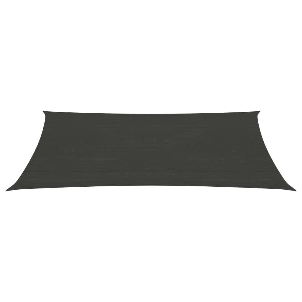 Uždanga nuo saulės, antracito spalvos, 6x8m, HDPE, 160g/m²