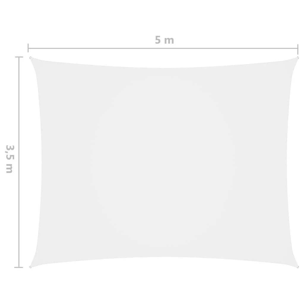 Uždanga nuo saulės, balta, 3,5x5m, oksfordo audinys