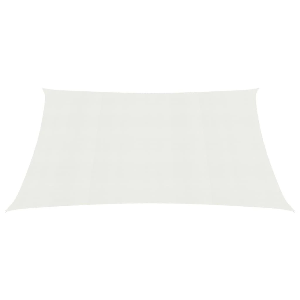 Uždanga nuo saulės, baltos spalvos, 2,5x3,5m, HDPE, 160g/m²
