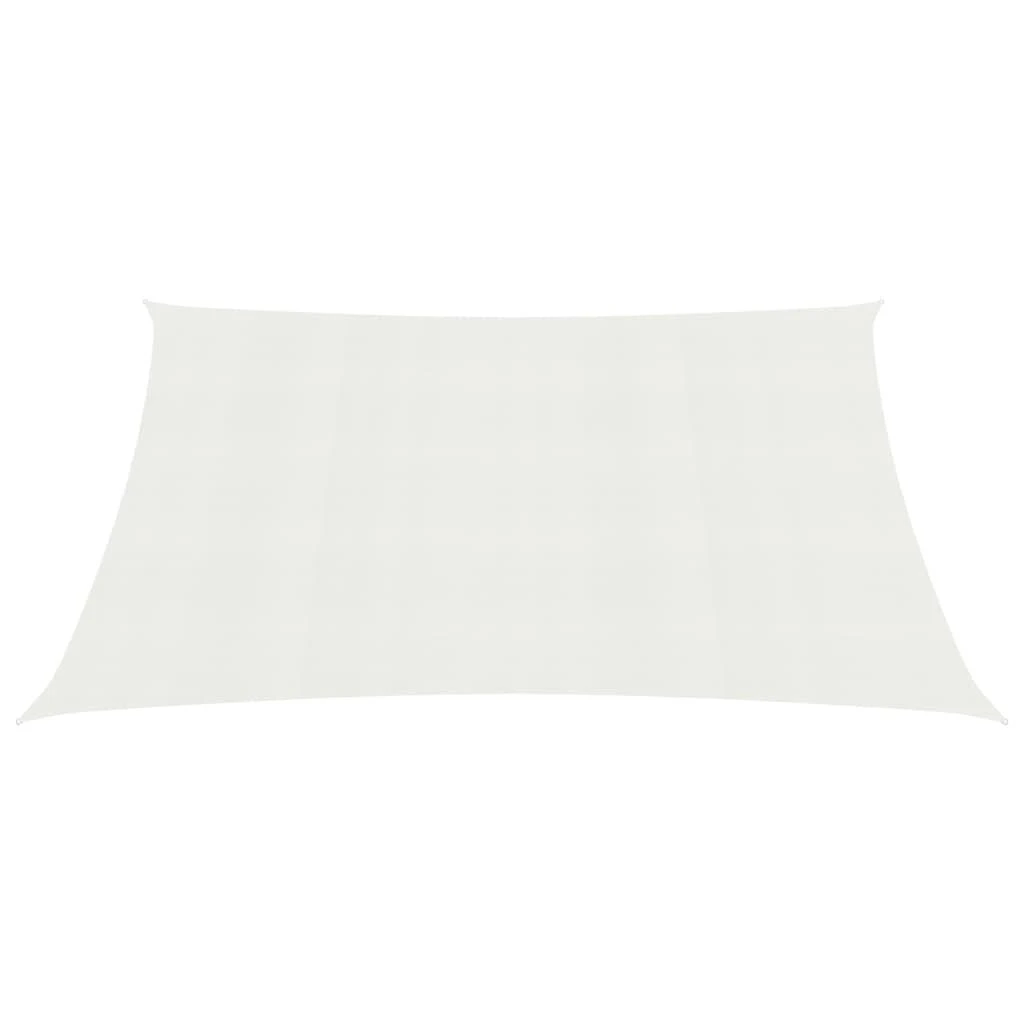 Uždanga nuo saulės, baltos spalvos, 2,5x3m, HDPE, 160g/m²
