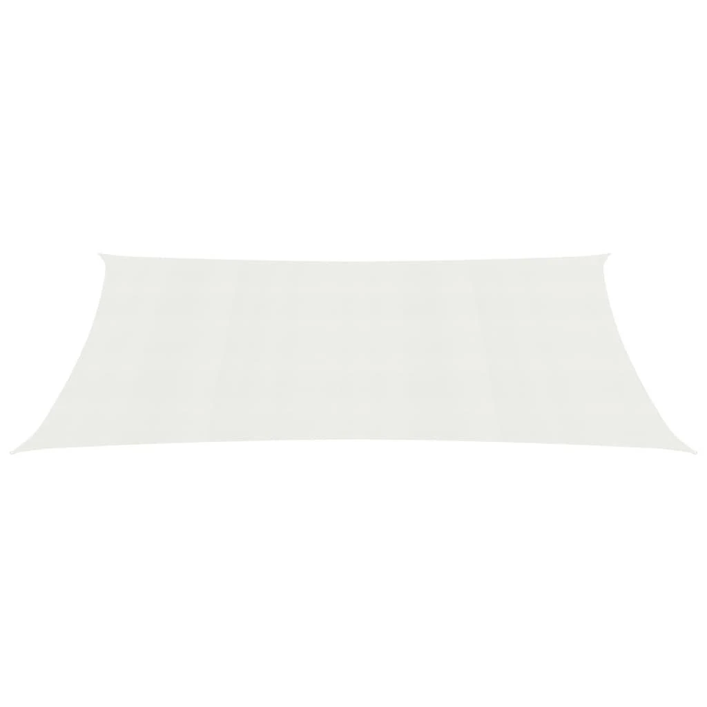 Uždanga nuo saulės, baltos spalvos, 2,5x4,5m, HDPE, 160g/m²