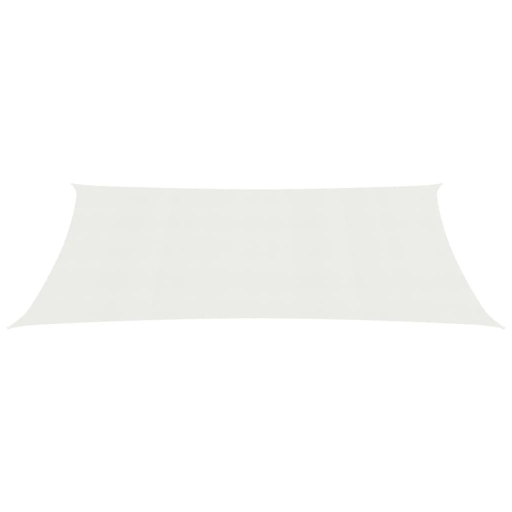 Uždanga nuo saulės, baltos spalvos, 2x3,5m, HDPE, 160g/m²