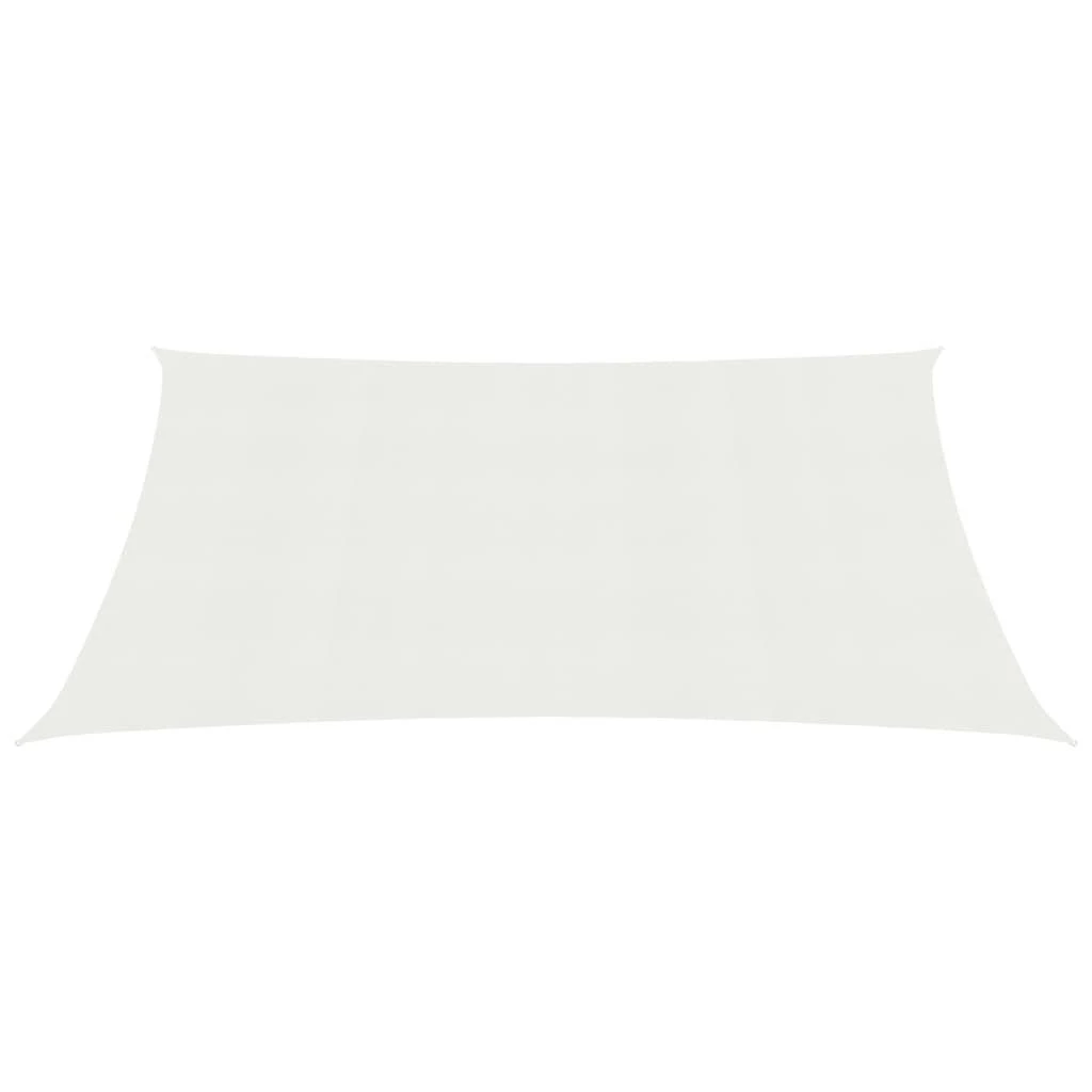 Uždanga nuo saulės, baltos spalvos, 2x5m, HDPE, 160g/m²