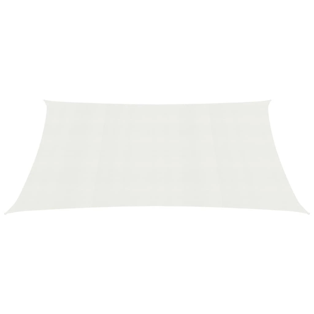 Uždanga nuo saulės, baltos spalvos, 3x5m, HDPE, 160g/m²