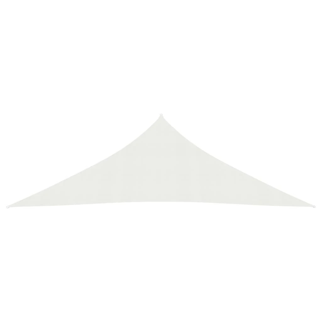 Uždanga nuo saulės, baltos spalvos, 4x4x5,8m, HDPE, 160g/m²