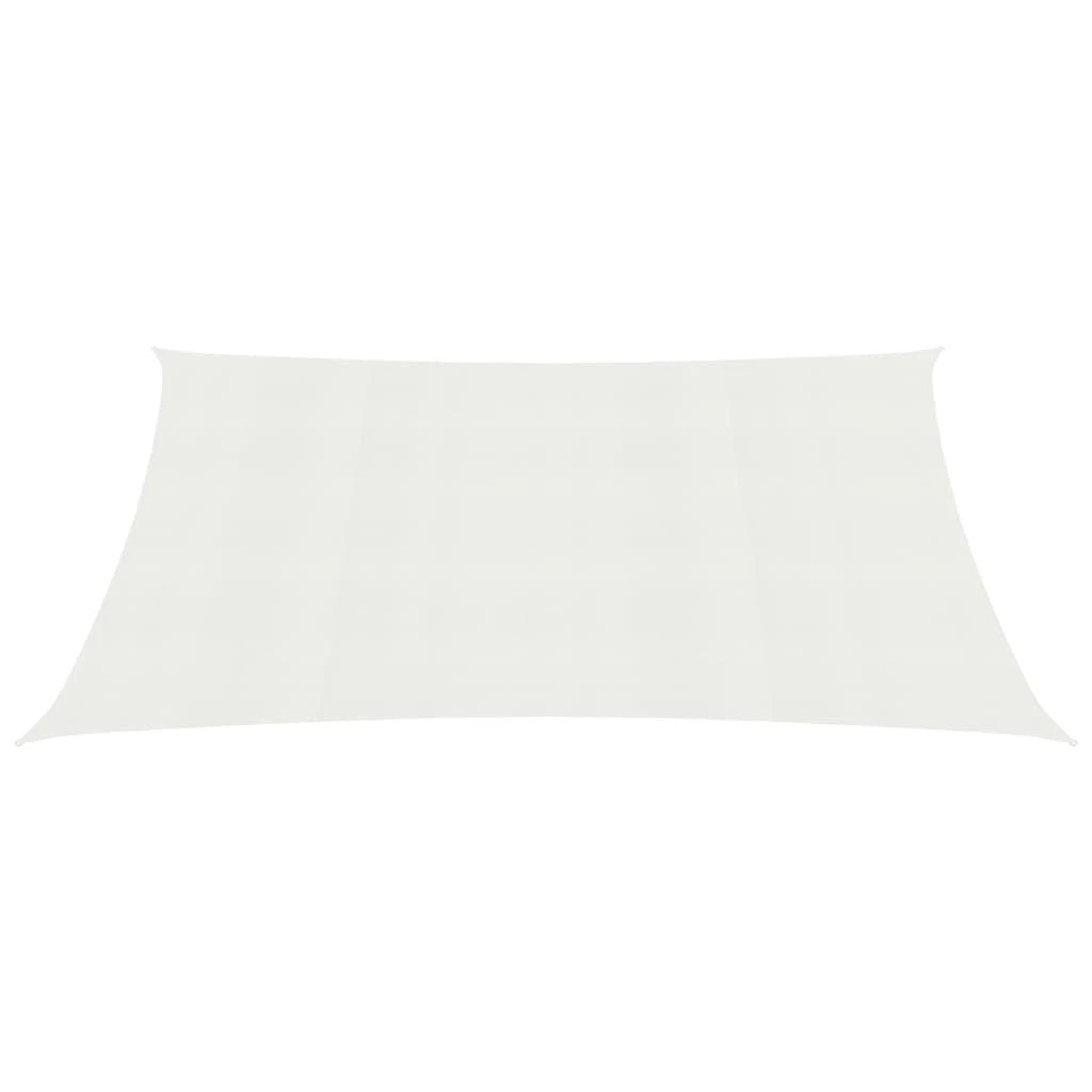 Uždanga nuo saulės, baltos spalvos, 4x7m, HDPE, 160g/m²