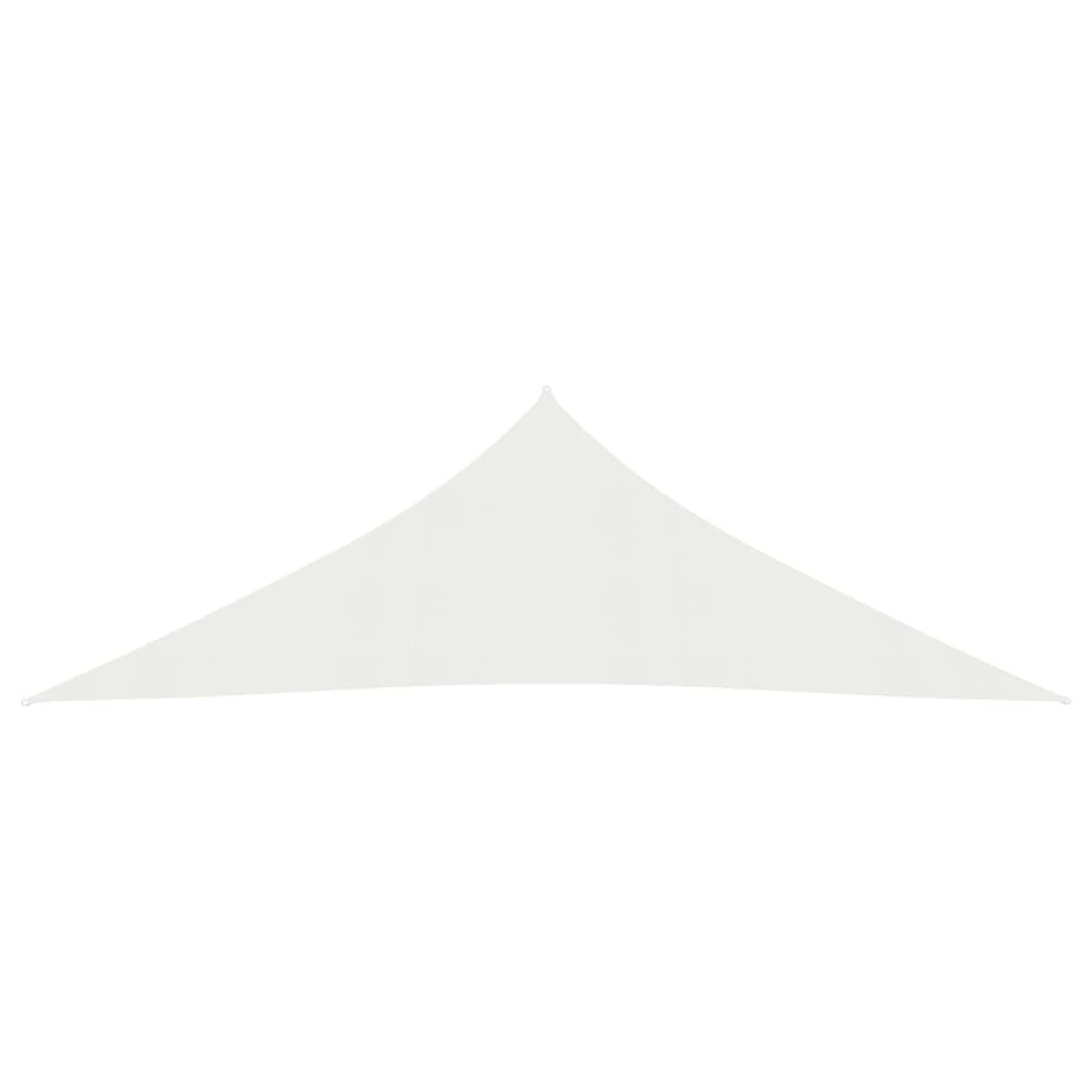 Uždanga nuo saulės, baltos spalvos, 5x5x6m, HDPE, 160g/m²