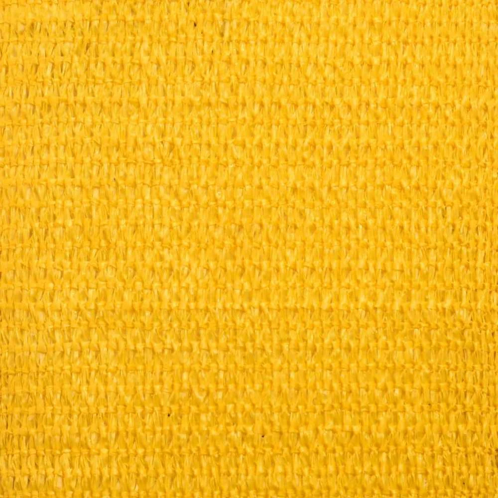 Uždanga nuo saulės, geltonos spalvos, 2,5x4,5m, HDPE, 160g/m²