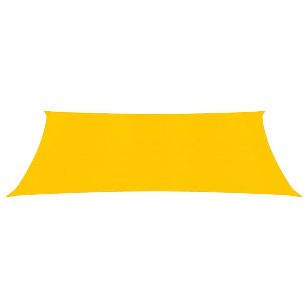 Uždanga nuo saulės, geltonos spalvos, 2,5x4m, HDPE, 160g/m²